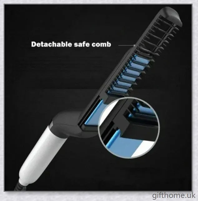 Beard Straightening Comb - Effortlessly straighten and smooth facial hair for a polished, masculine appearance