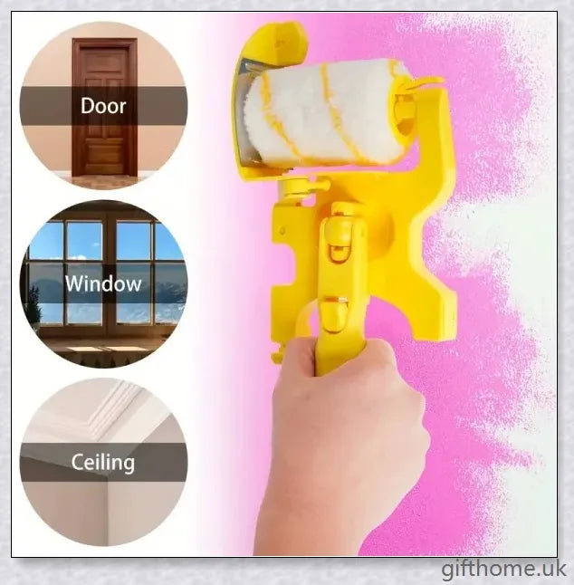The Edge Master-Edger Clean Cut Paint, a versatile tool that allows for effortless, professional-quality painting of edges and trim.