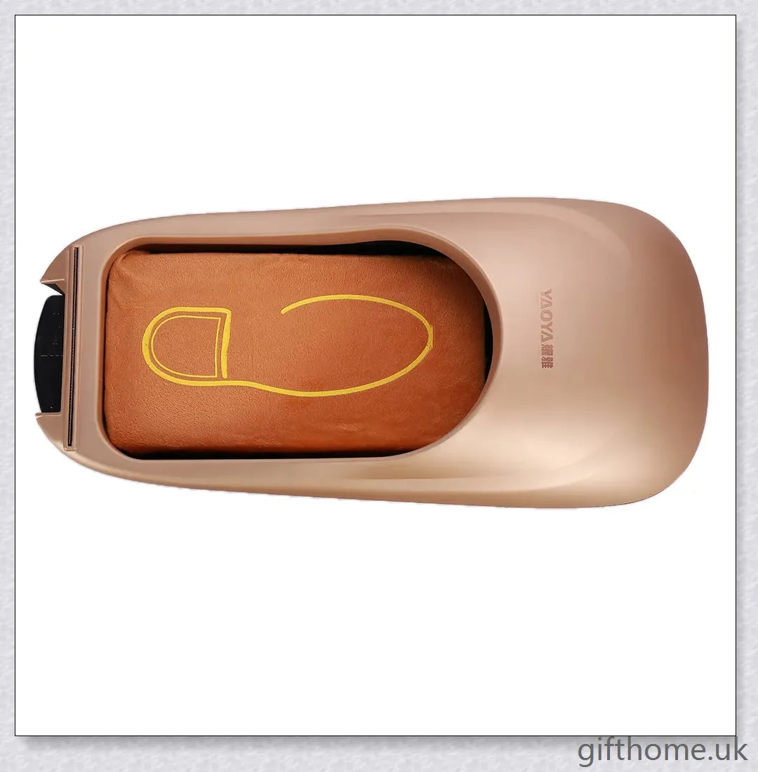 Automatic Shoe Cover Machine with a durable sawtooth blade for hassle-free shoe cover application