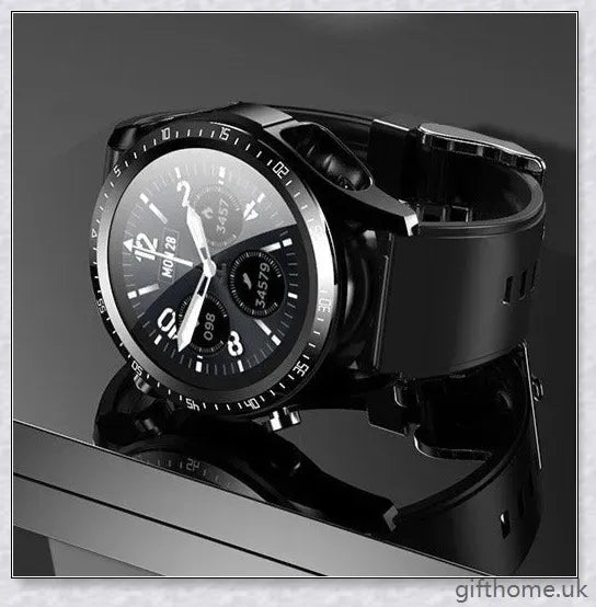 2-in-1 Smart Watch with Headphones, Heart Rate Monitor and Bluetooth Calling - Premium Wearable Device for Active Lifestyles