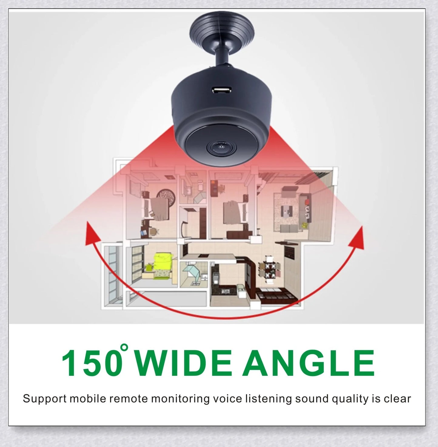 Livestock Trailer Monitoring Camera with 1080P HD video, night vision, and motion detection for real-time surveillance of your livestock trailer.
