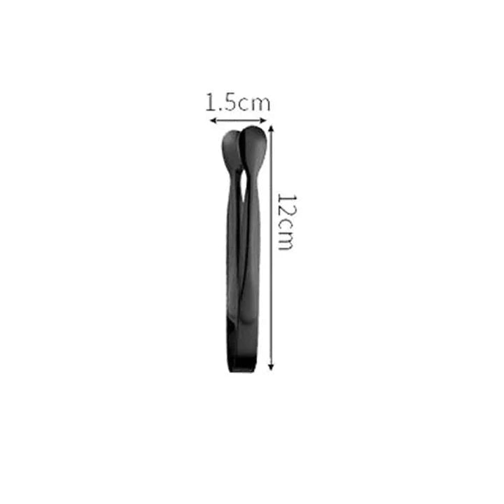 Premium black tableware set made of durable stainless steel with elegant design for formal and casual dining