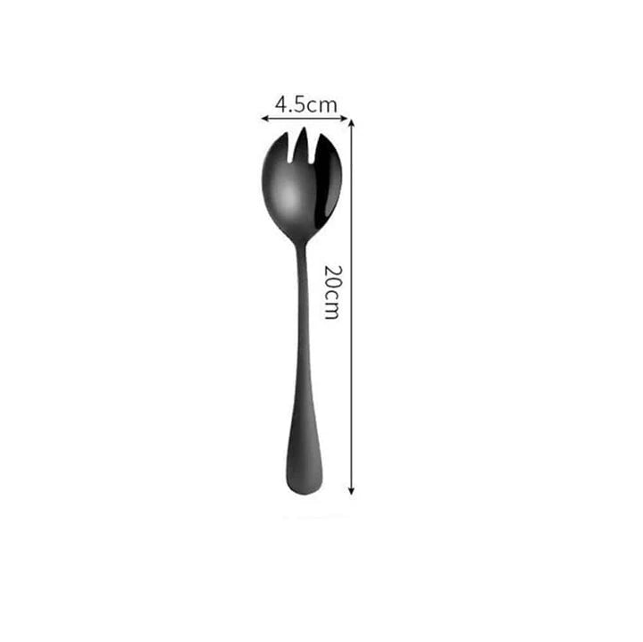 Premium black tableware set made of durable stainless steel with elegant design for formal and casual dining