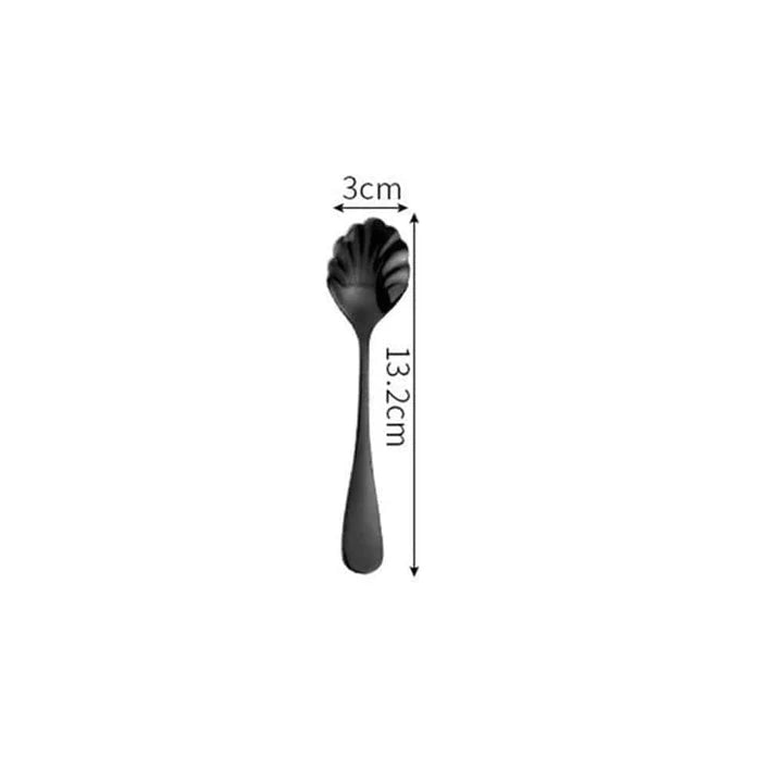Premium black tableware set made of durable stainless steel with elegant design for formal and casual dining