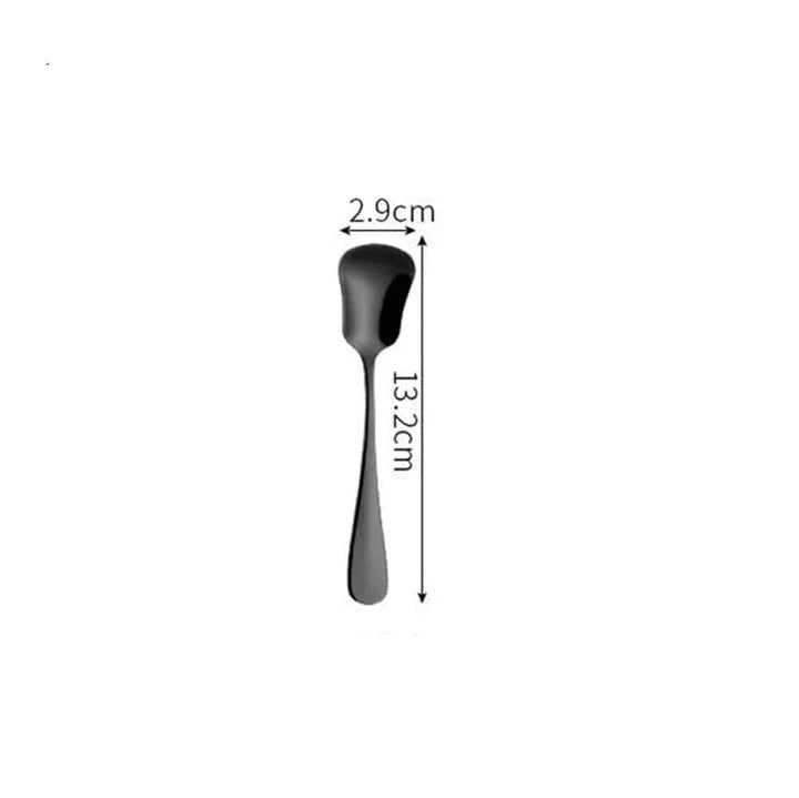 Premium black tableware set made of durable stainless steel with elegant design for formal and casual dining