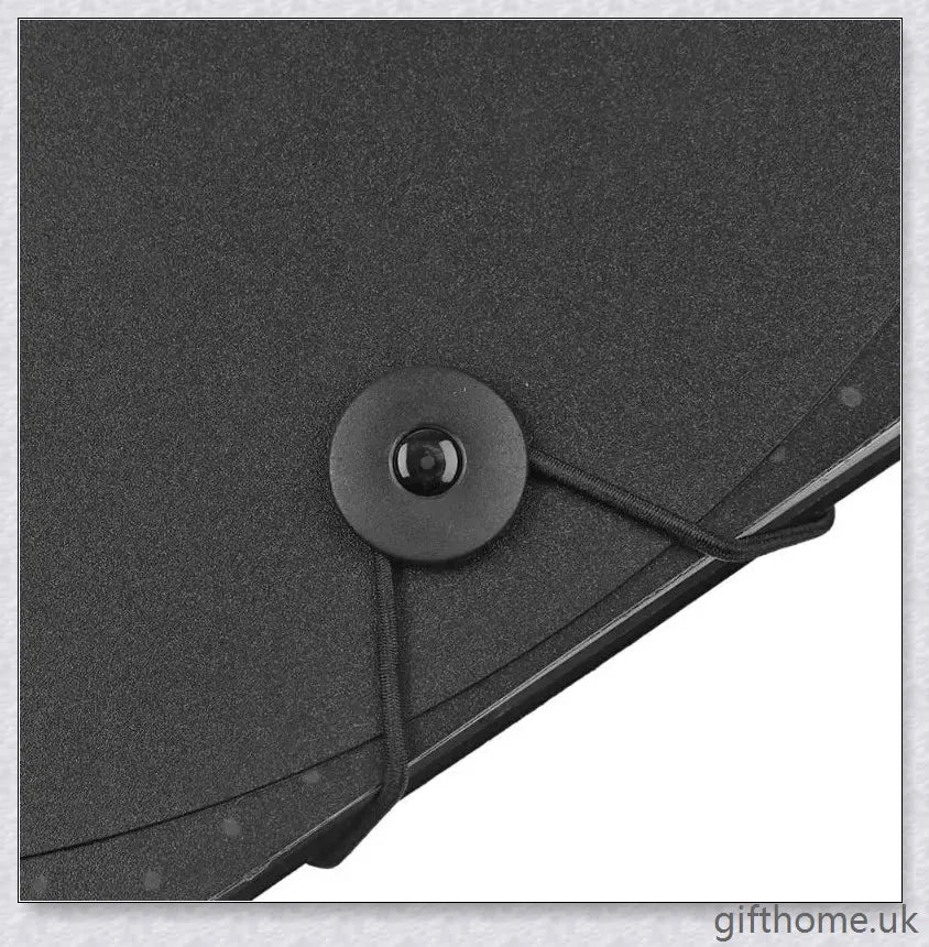 Premium 12-pocket expanding files folder in black, grey, and navy blue colours for organised document storage and workspace management