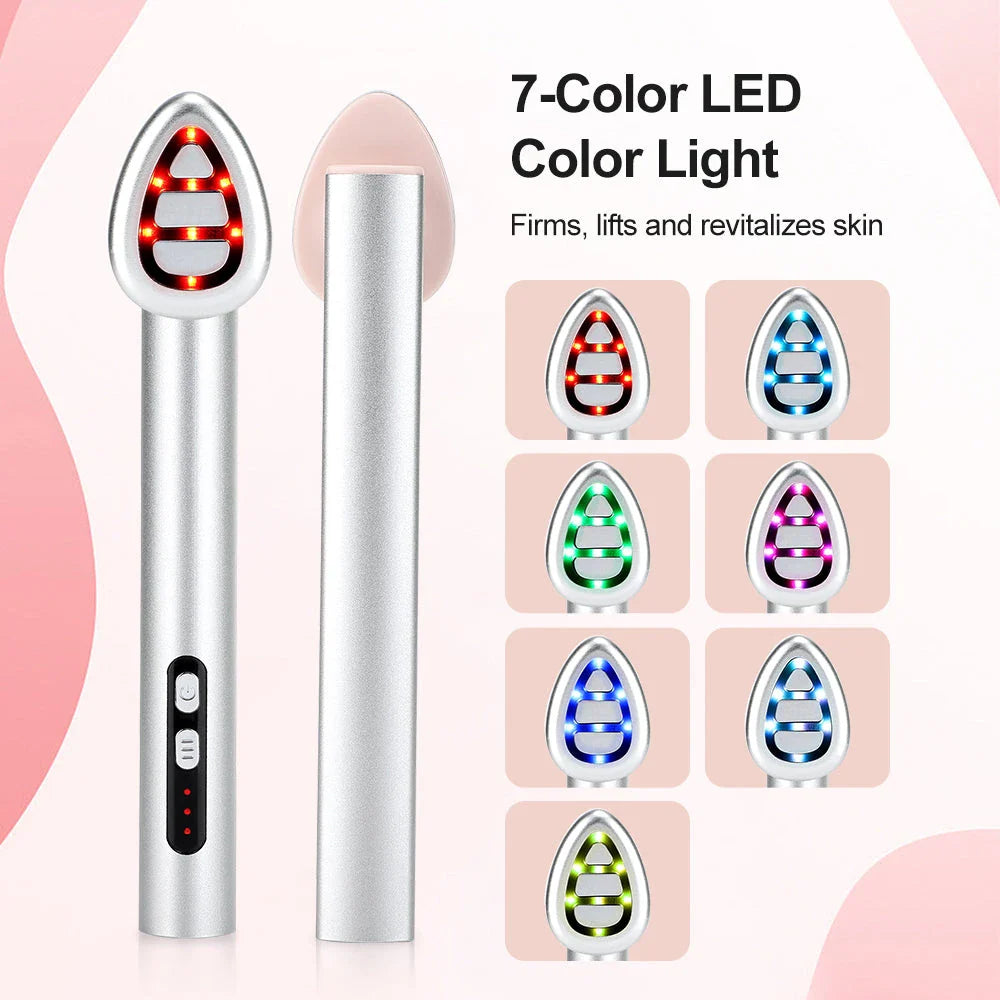 7-Colour LED Photon Eye Massager with advanced features for rejuvenating the delicate eye area