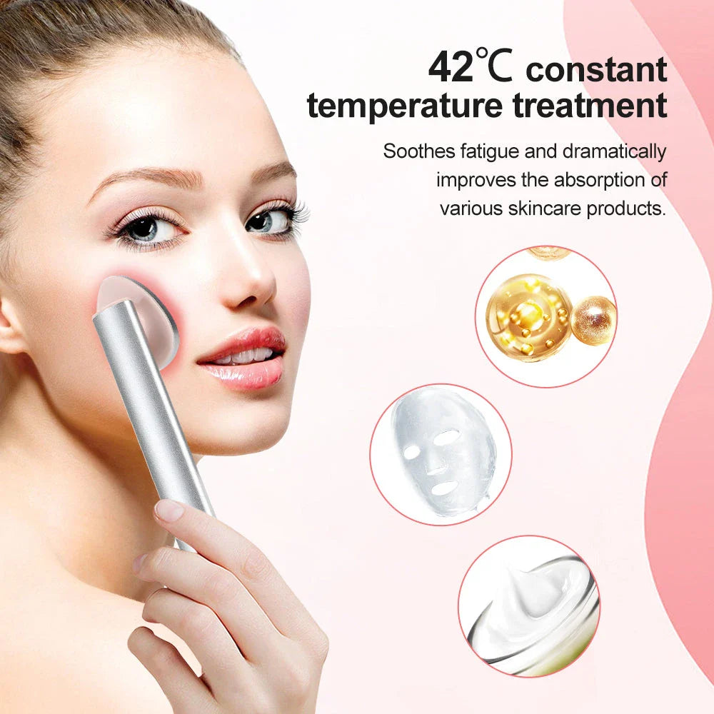 7-Colour LED Photon Eye Massager with advanced features for rejuvenating the delicate eye area