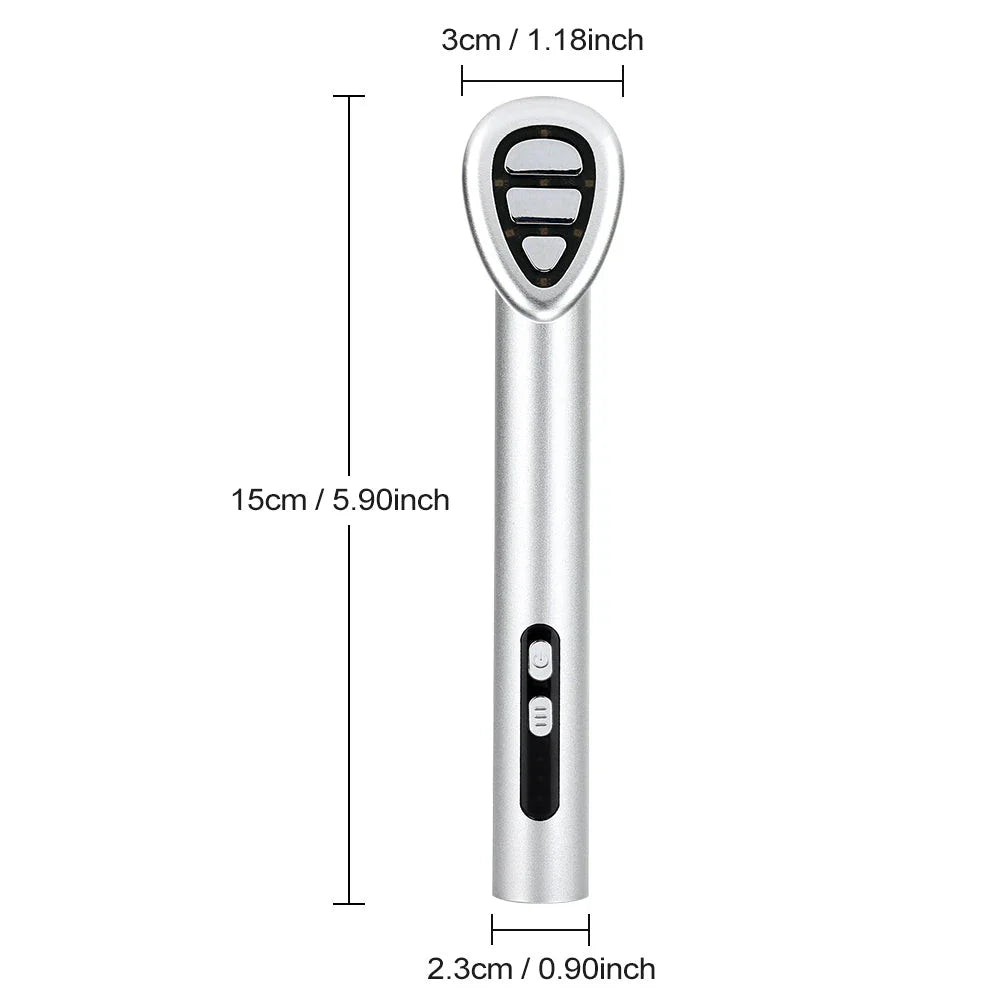 7-Colour LED Photon Eye Massager with advanced features for rejuvenating the delicate eye area