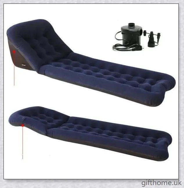 Premium automatic self-inflating air mattress in various colours, suitable for camping, travel, and home use with durable and breathable design.