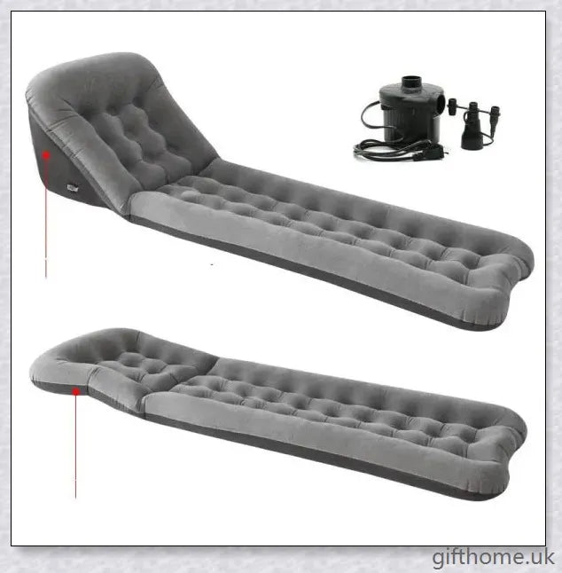 Premium automatic self-inflating air mattress in various colours, suitable for camping, travel, and home use with durable and breathable design.