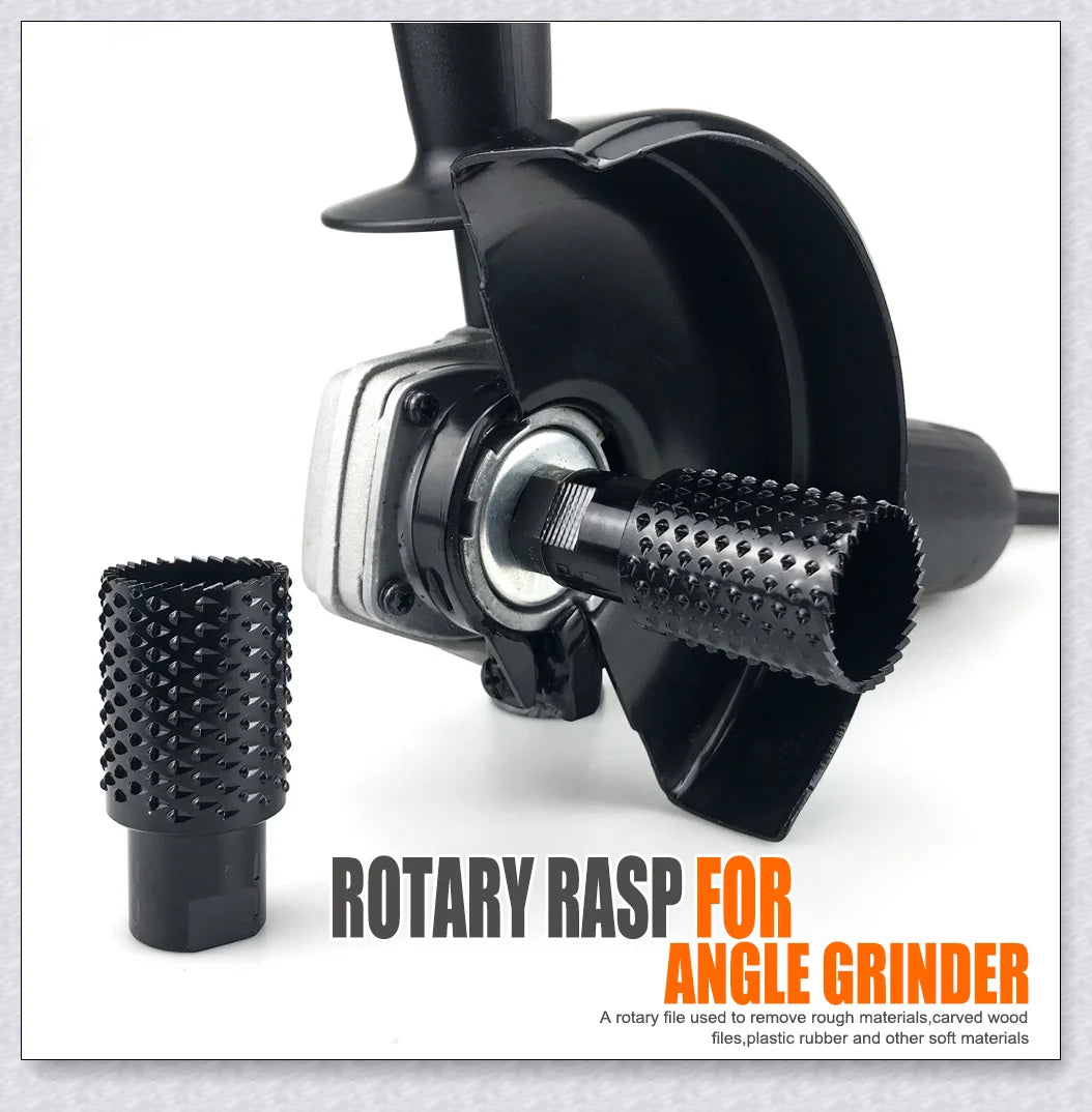 Multi-Functional Grinding Head for Woodworking, Polishing, and Hole Opener in Premium Carbon Steel