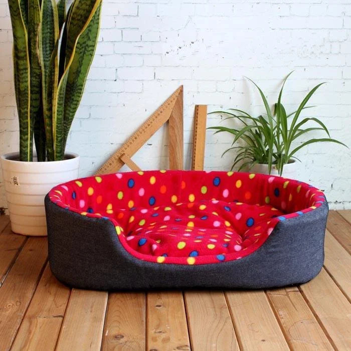 Extremely Comfortable Warm and Soft Pet's Sofa in various sizes and colours, providing plush relaxation for cats and dogs.