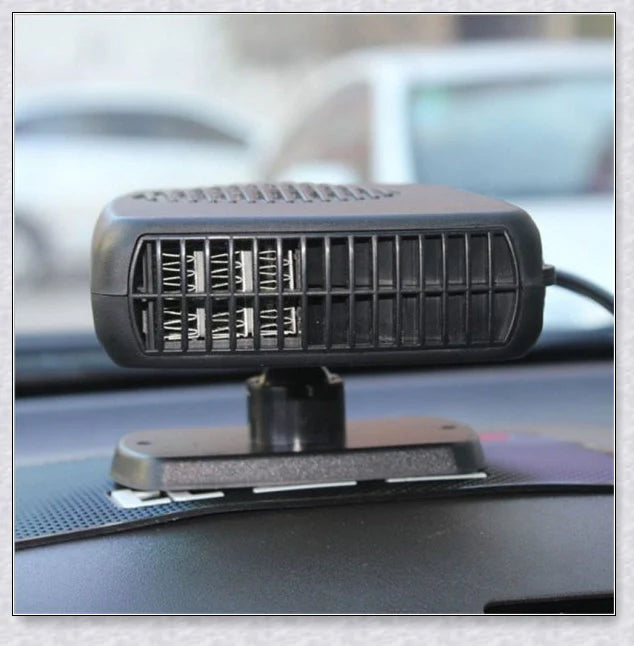 Powerful Portable 12V Plug In Car Heater Defroster - Keep Your Car Warm and Defrost Windshield Quickly