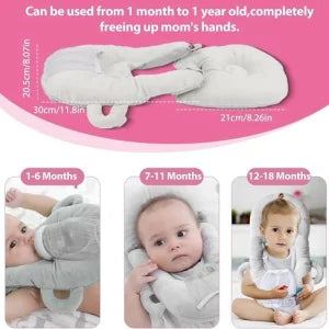 Nursing Cushion - Baby Feeding Pillow: Supportive, comfortable, and hands-free for modern mums