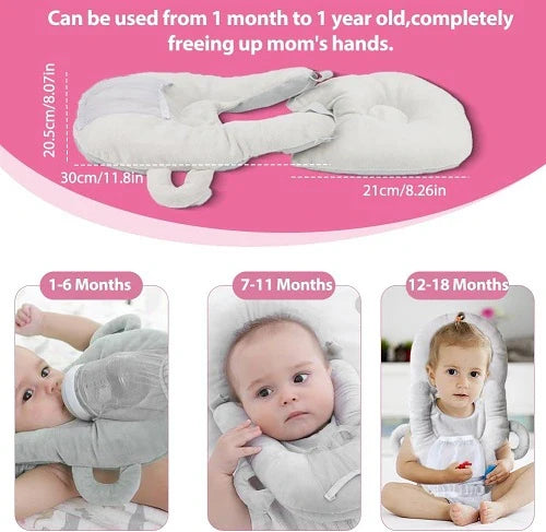Nursing Cushion - Baby Feeding Pillow: Supportive, comfortable, and hands-free for modern mums