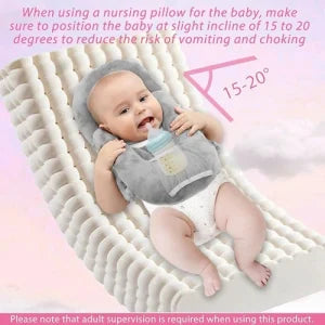 Nursing Cushion - Baby Feeding Pillow: Supportive, comfortable, and hands-free for modern mums