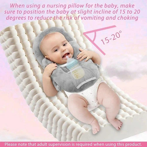 Nursing Cushion - Baby Feeding Pillow: Supportive, comfortable, and hands-free for modern mums