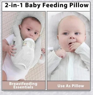 Nursing Cushion - Baby Feeding Pillow: Supportive, comfortable, and hands-free for modern mums