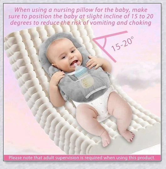 Nursing Cushion - Baby Feeding Pillow: Supportive, comfortable, and hands-free for modern mums