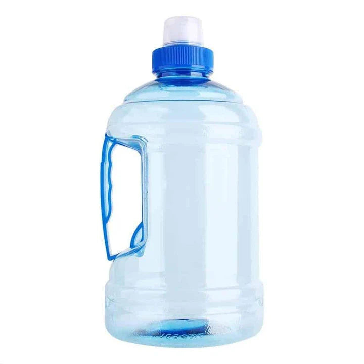 Premium large capacity 1L/2L home water bottle in red or blue colour, perfect for active lifestyles and outdoor adventures