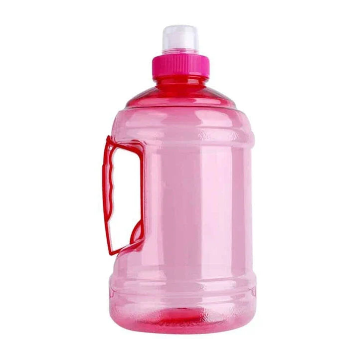 Premium large capacity 1L/2L home water bottle in red or blue colour, perfect for active lifestyles and outdoor adventures