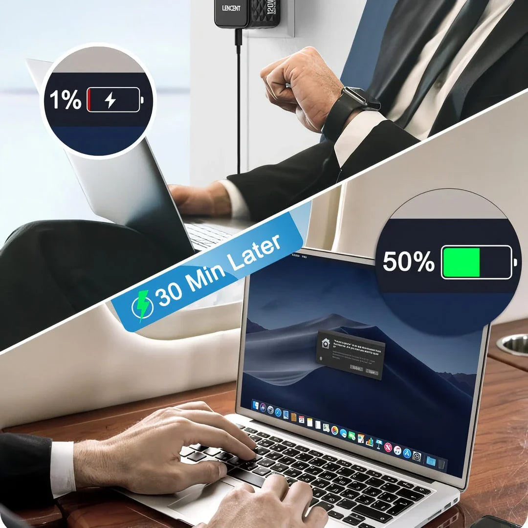 120W Universal GaN Fast Charger with Multi-Region Travel Adapter - Compact, Portable, and Powerful Charging Solution for Globetrotters