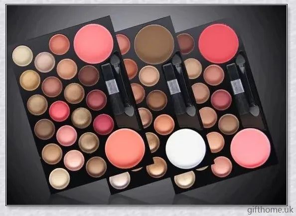 A premium 22-colour eyeshadow and glitter palette set with a wide range of shades for flawless, long-lasting makeup looks