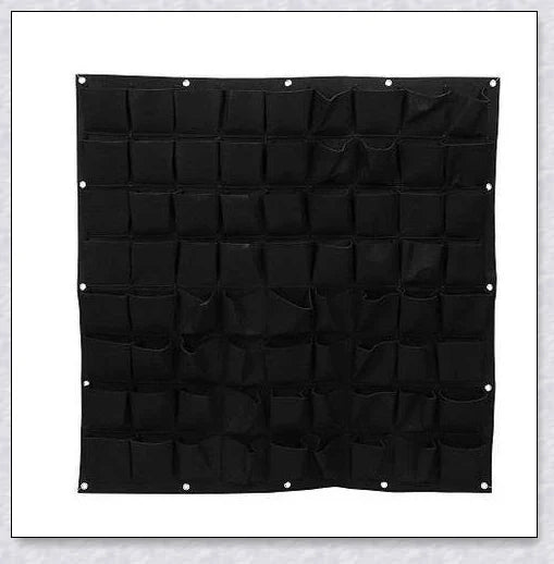 Vertical Garden Pocket Panels for growing herbs, flowers, and small vegetables on walls and fences