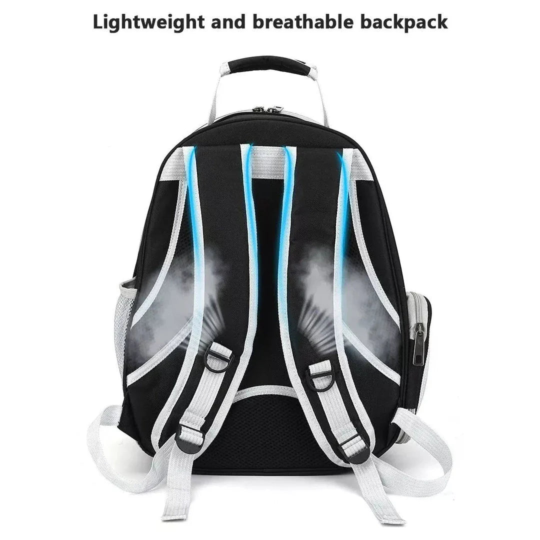 Luxury Cat Space Capsule Backpack in yellow, a transparent pet carrier for stylish outings and travel