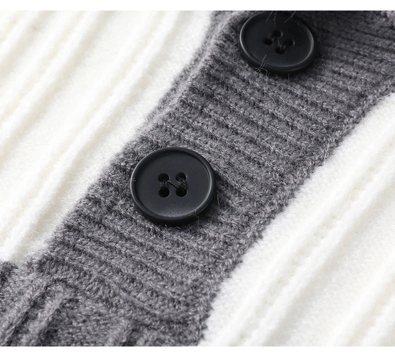 A soft, comfortable long sleeve top in a classic striped pattern, perfect for casual or smart-casual wear.