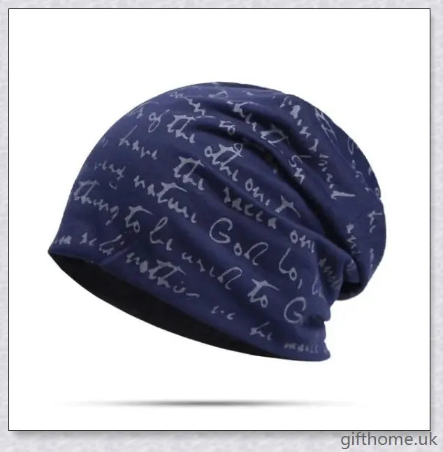 A cosy, stylish beanie hat made from high-quality polyester to keep you warm and comfortable during the British winter.