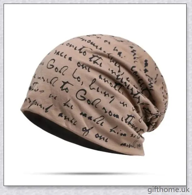 A cosy, stylish beanie hat made from high-quality polyester to keep you warm and comfortable during the British winter.