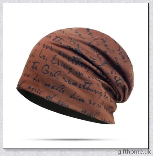 A cosy, stylish beanie hat made from high-quality polyester to keep you warm and comfortable during the British winter.