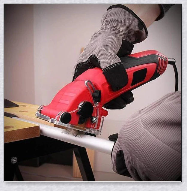Trabyhand Multi-Function Circular Saw with Powerful 400W Motor and Versatile Blade Options