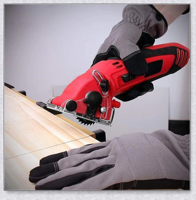 Trabyhand Multi-Function Circular Saw with Powerful 400W Motor and Versatile Blade Options