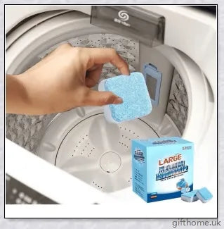 Finally Fresh Washing Machine Cleaner - Premium Cleaning Tablets for a Deep, Thorough Clean