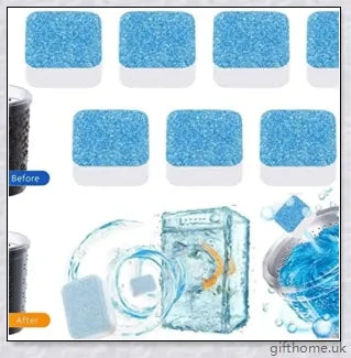Finally Fresh Washing Machine Cleaner - Premium Cleaning Tablets for a Deep, Thorough Clean