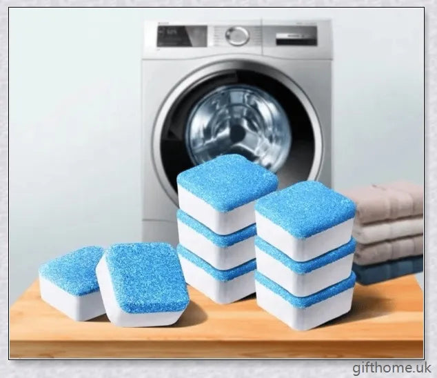 Finally Fresh Washing Machine Cleaner - Premium Cleaning Tablets for a Deep, Thorough Clean