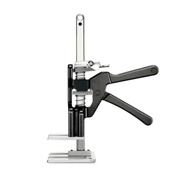 The Labour Saving Arm, a premium lifting tool made from durable stainless steel and aluminium, offering up to 100 kg of lifting capacity for effortless DIY and construction tasks.