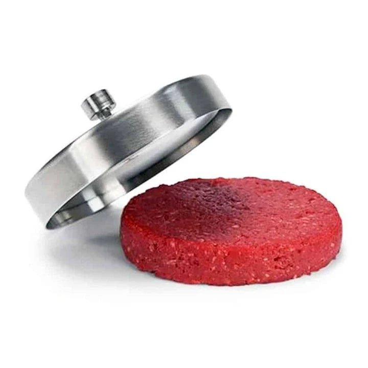 Premium stainless steel patty maker for crafting restaurant-quality burgers at home