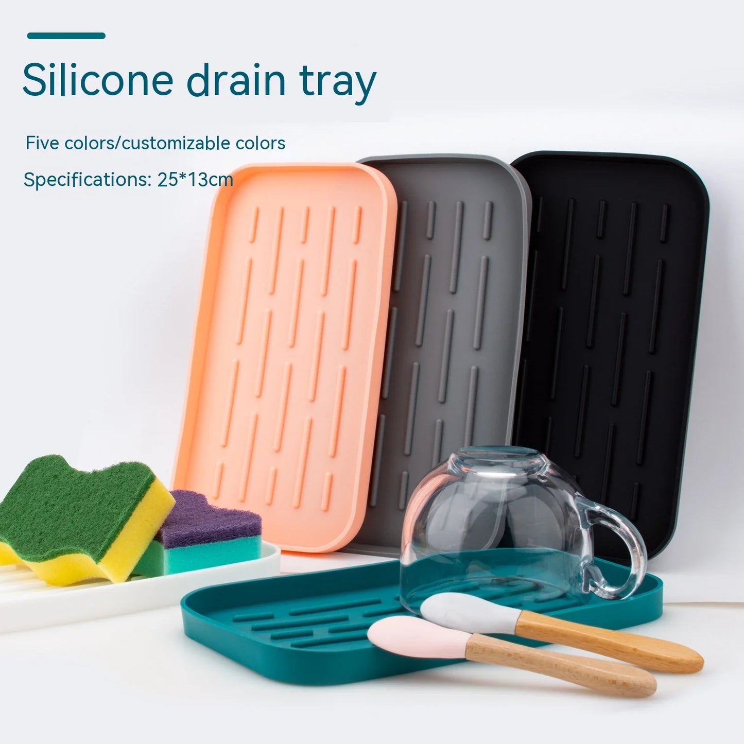 Edible Silicon Kitchen Storage Fruit Pad - Premium Silicone Tray for Organised Kitchens