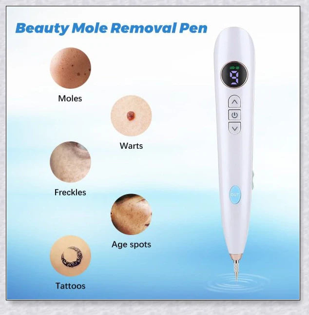 Skin Tag Wart Mole Remover Plasma Pen - Convenient at-home solution for removing skin imperfections