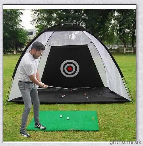 GiftHome_UK Golf Practice Driving Net For Indoors And Outdoors