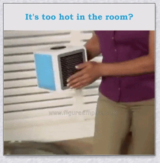 Portable Mini Air-Conditioner with compact, space-saving design for personal cooling