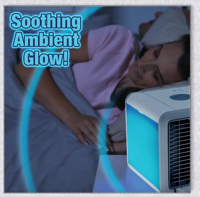 Portable Mini Air-Conditioner with compact, space-saving design for personal cooling