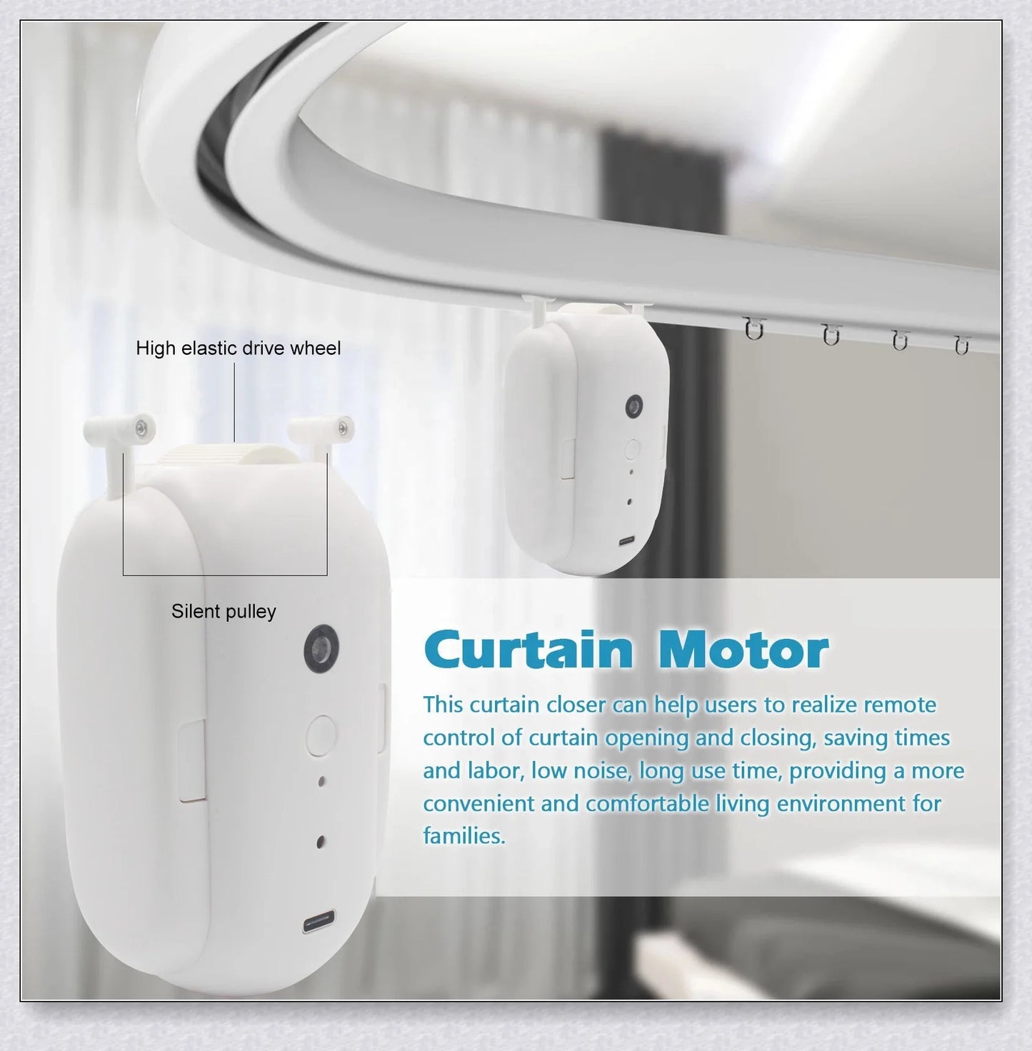 Switchbot For Curtains - Smart Home Automation Device with Voice Control