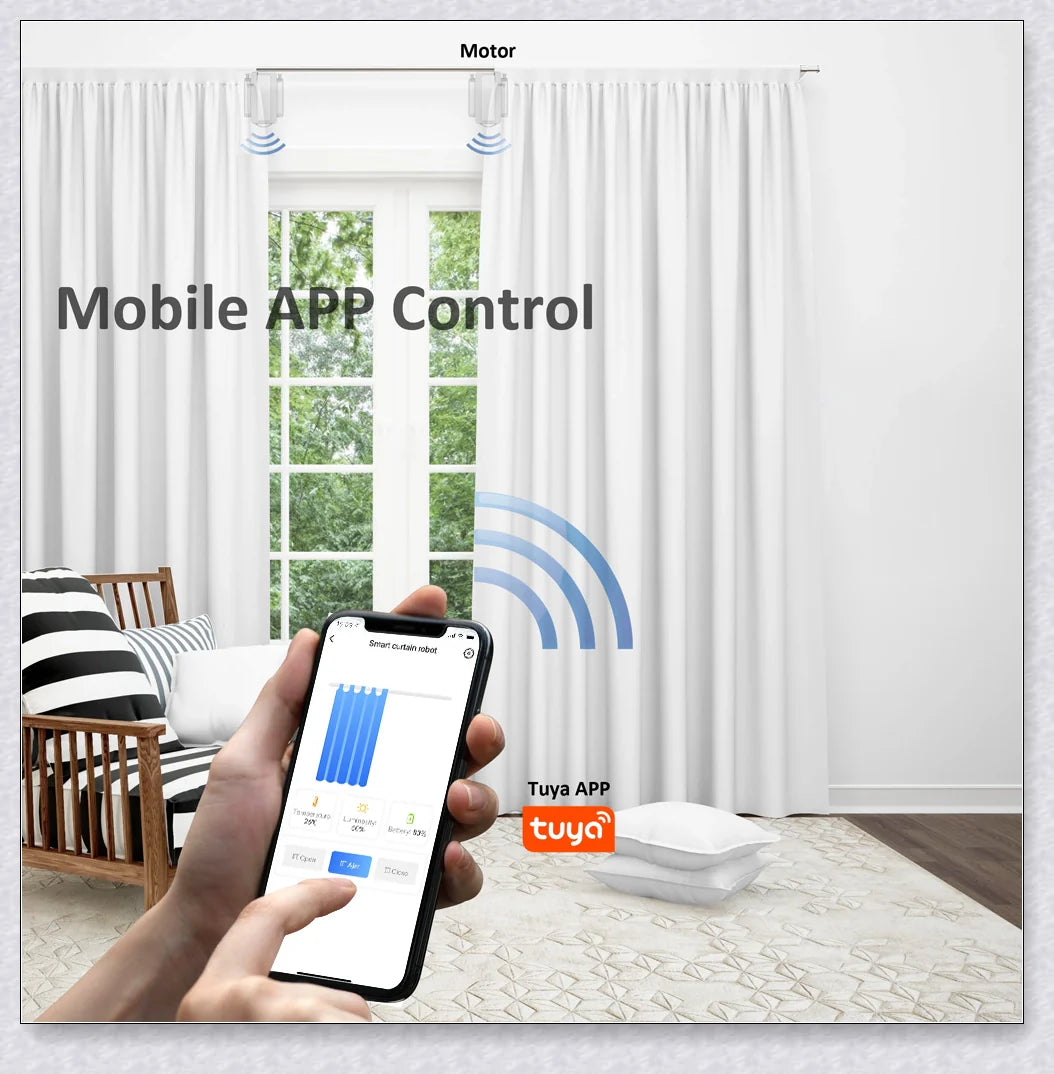 Switchbot For Curtains - Smart Home Automation Device with Voice Control