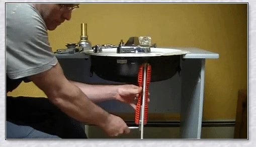 The Plumber's Sink Wrench, a high-quality plumbing tool designed to easily reach and turn hard-to-access nuts and bolts in tight spaces.
