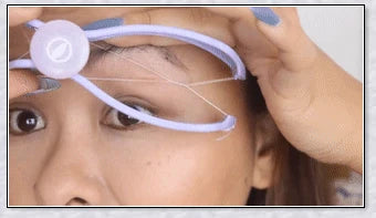 Facial Hair Removal Threading Tool for painless, root-extracting hair removal on the forehead, cheeks, chin, and upper lip